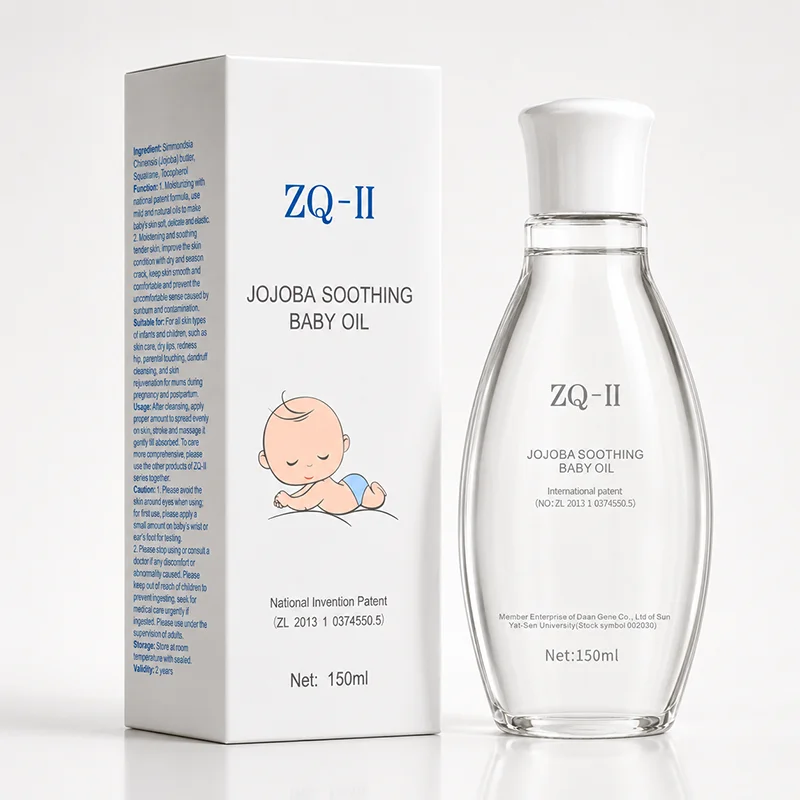 Dầu Jojoba làm dịu em bé
