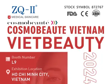 The Vietbeauty x Cosmobeauté Vietnam 2024: Điểm nổi bật về chăm sóc da y tế của ZQ-II